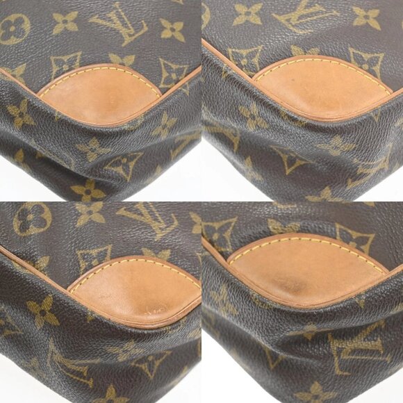 LOUIS VUITTON Compiegne 28 Clutch Bag Monogram Leather Brown GHW M51845 67EF134 - Picture 7 of 16